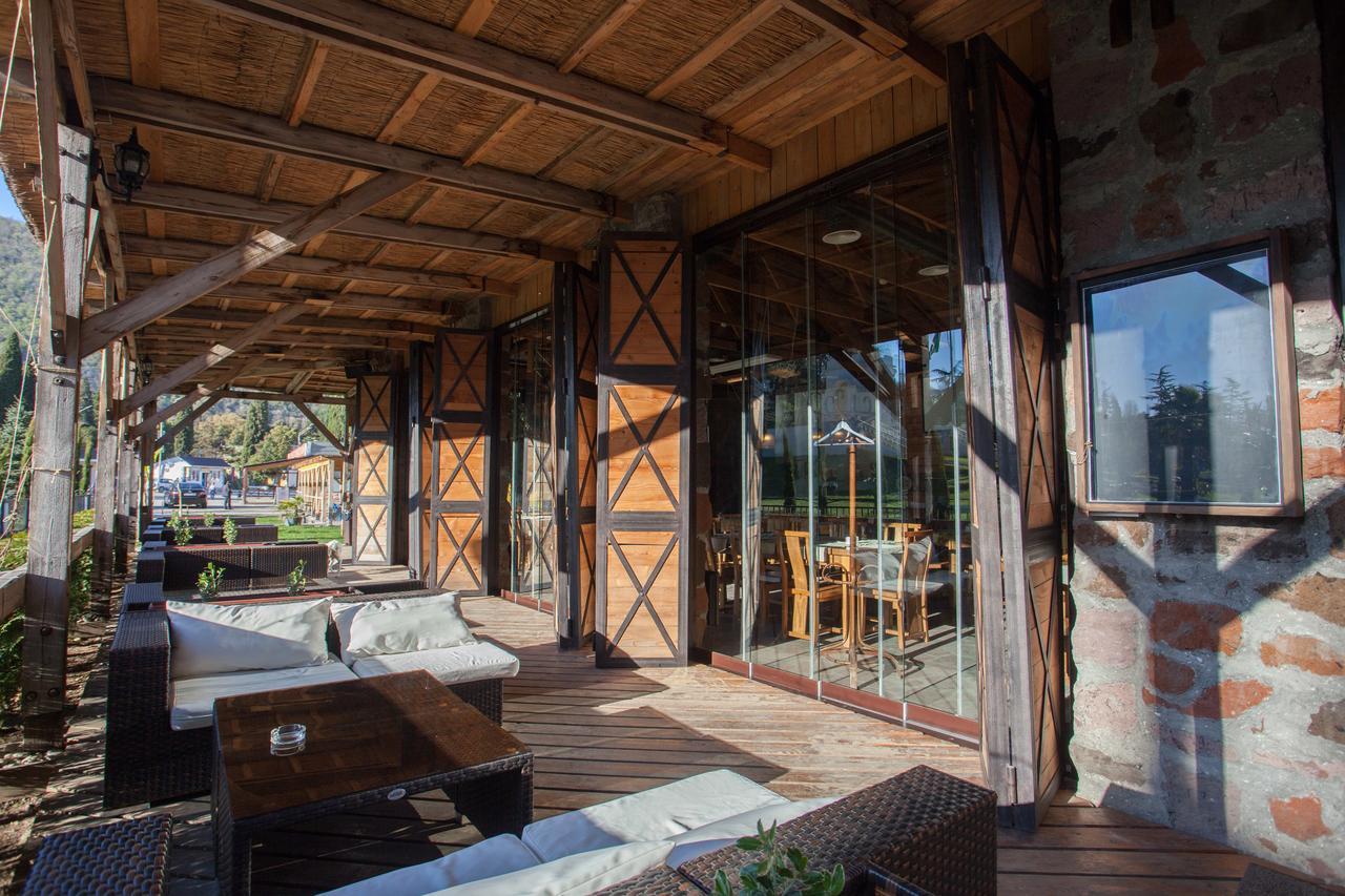 Afon Resort Hotel New Athos Kültér fotó